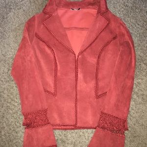 Vintage Cache 100% Leather Jacket